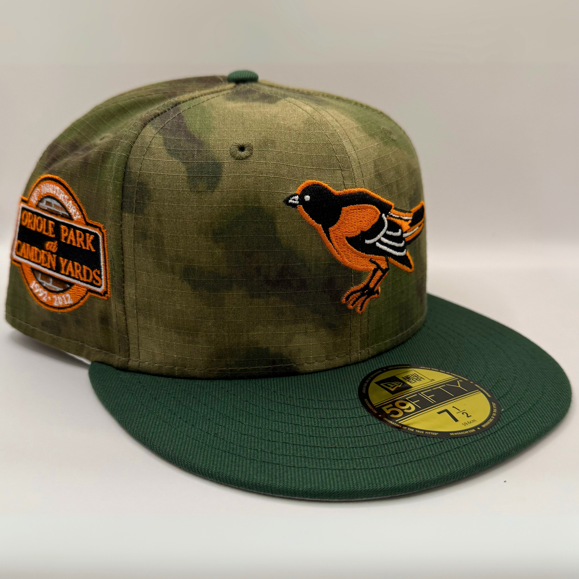 Hat Club Exclusive Baltimore Orioles 20th Anniversary Patch Hat