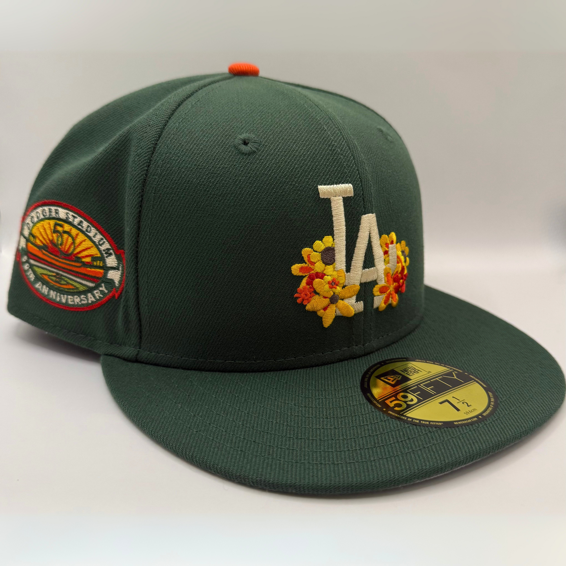 Hat Club LA Los Angeles Dodgers 50th Anniversary Patch Hat