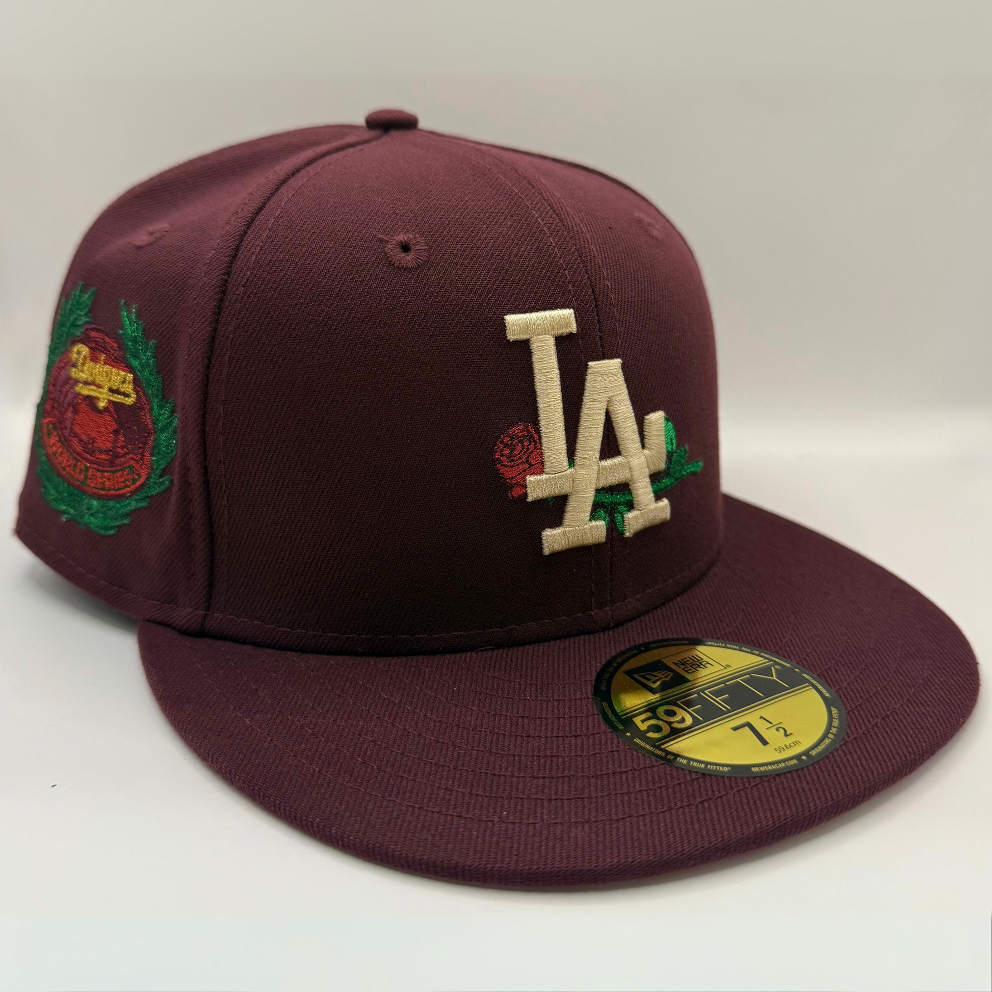 Hat Club Exclusive Los Angeles Dodgers World Series Patch Hat