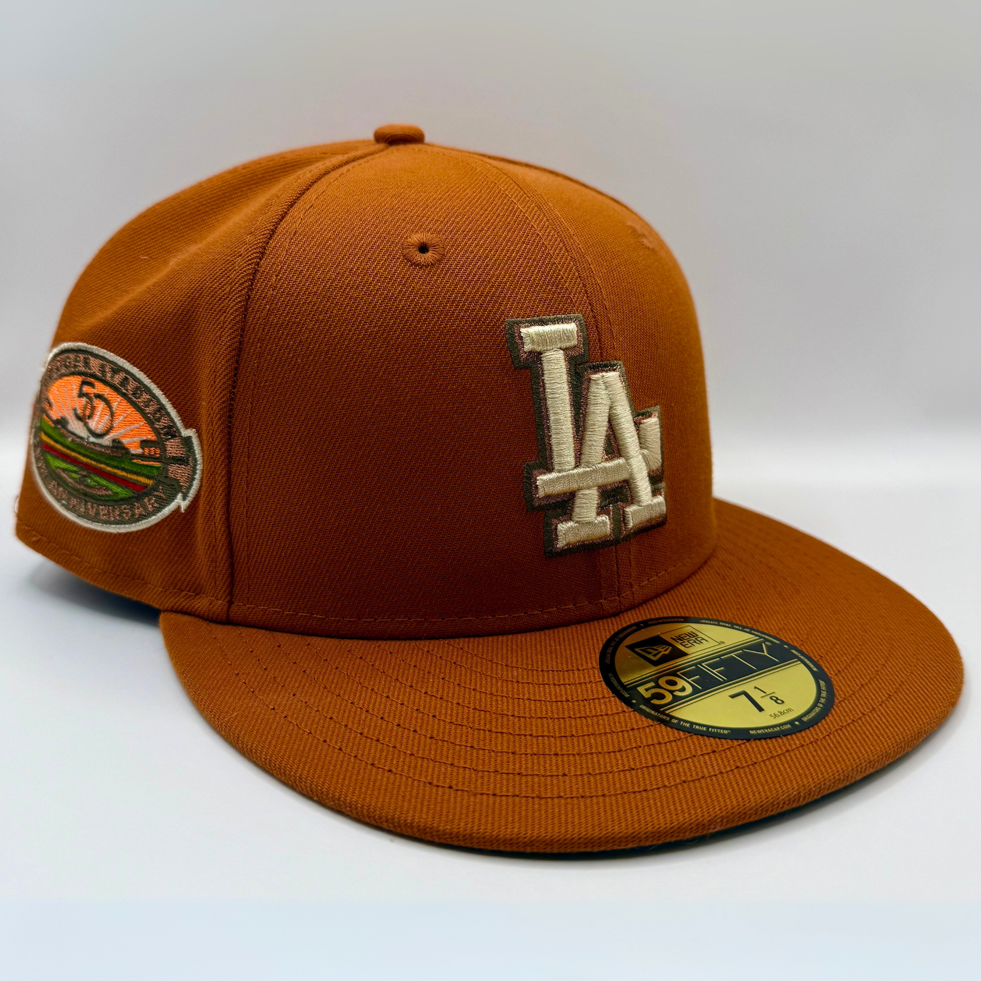 Hat Club Exclusive Los Angeles Dodgers 50th Anniversary Patch Hat