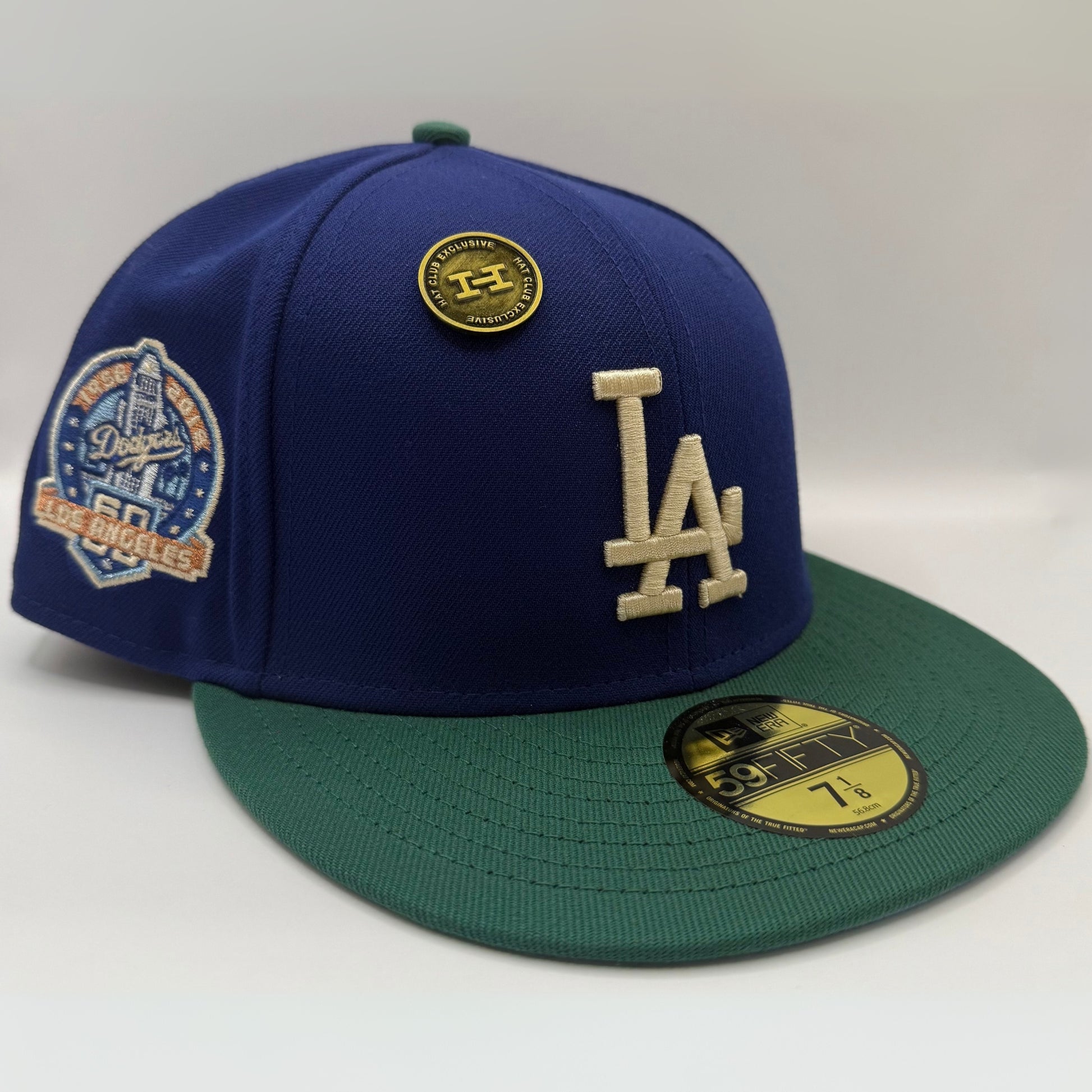 Hat Club LA Exclusive Los Angeles Dodgers 60th Anniversary Patch Hat