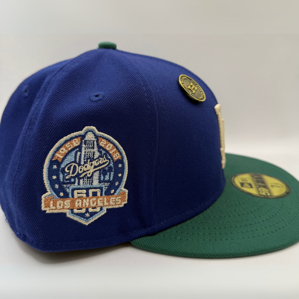 Hat Club LA Exclusive Los Angeles Dodgers 60th Anniversary Patch Hat