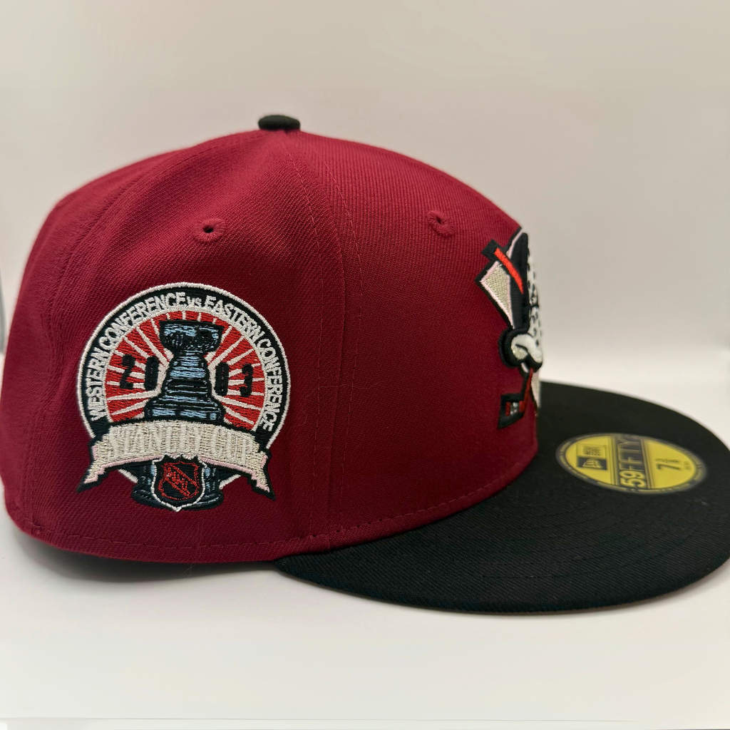 Hat Club LA Exclusive Anaheim Ducks Stanley Cup Patch Hat