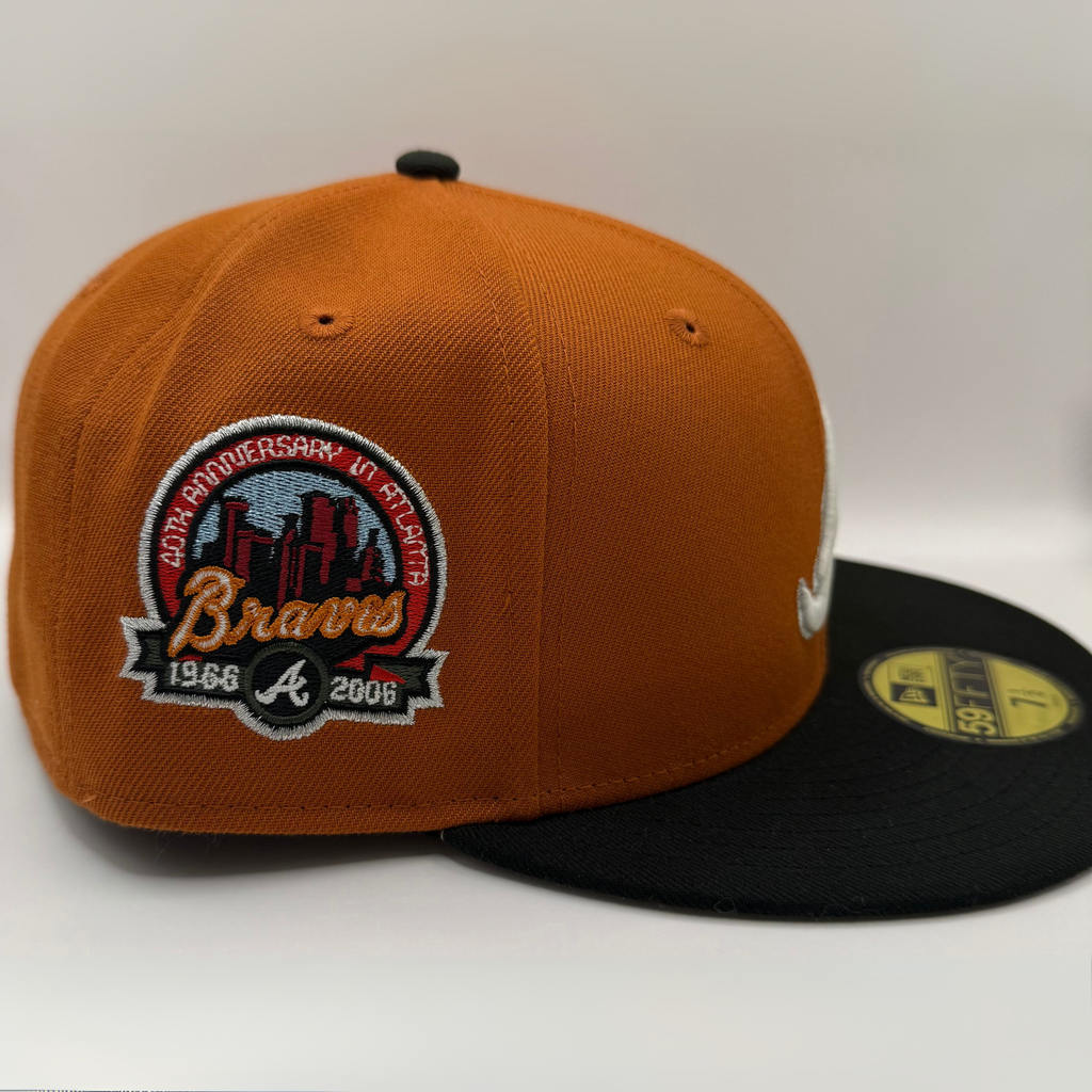 Hat Club LA Exclusive Atlanta Braves 40th Anniversary Patch Hat