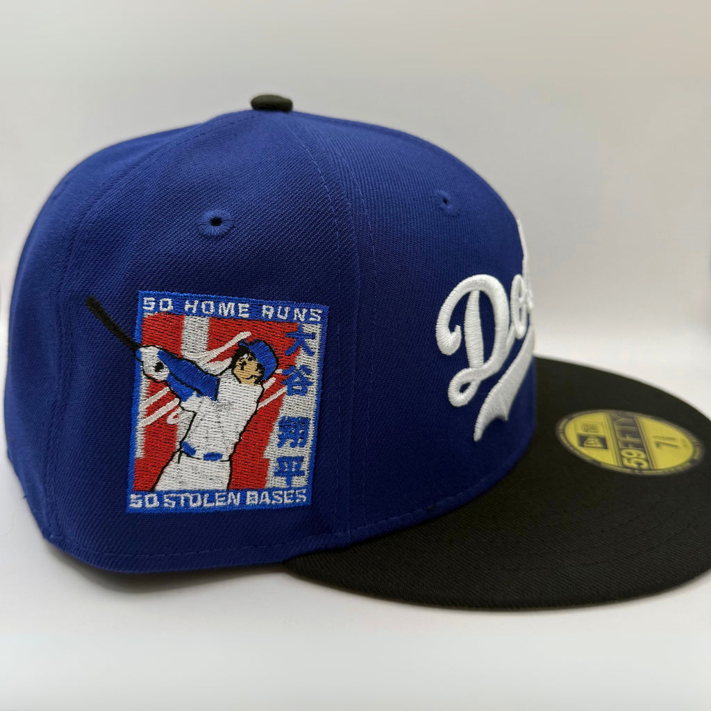 Hat Club Exclusive Los Angeles Dodgers 50/50 Shohei Ohtani Patch Hat