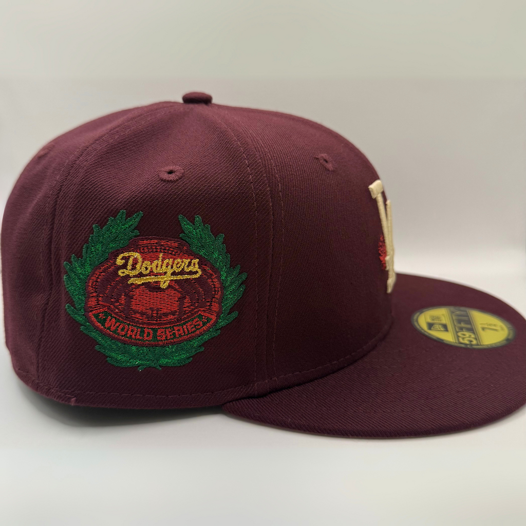 Hat Club Exclusive Los Angeles Dodgers World Series Patch Hat