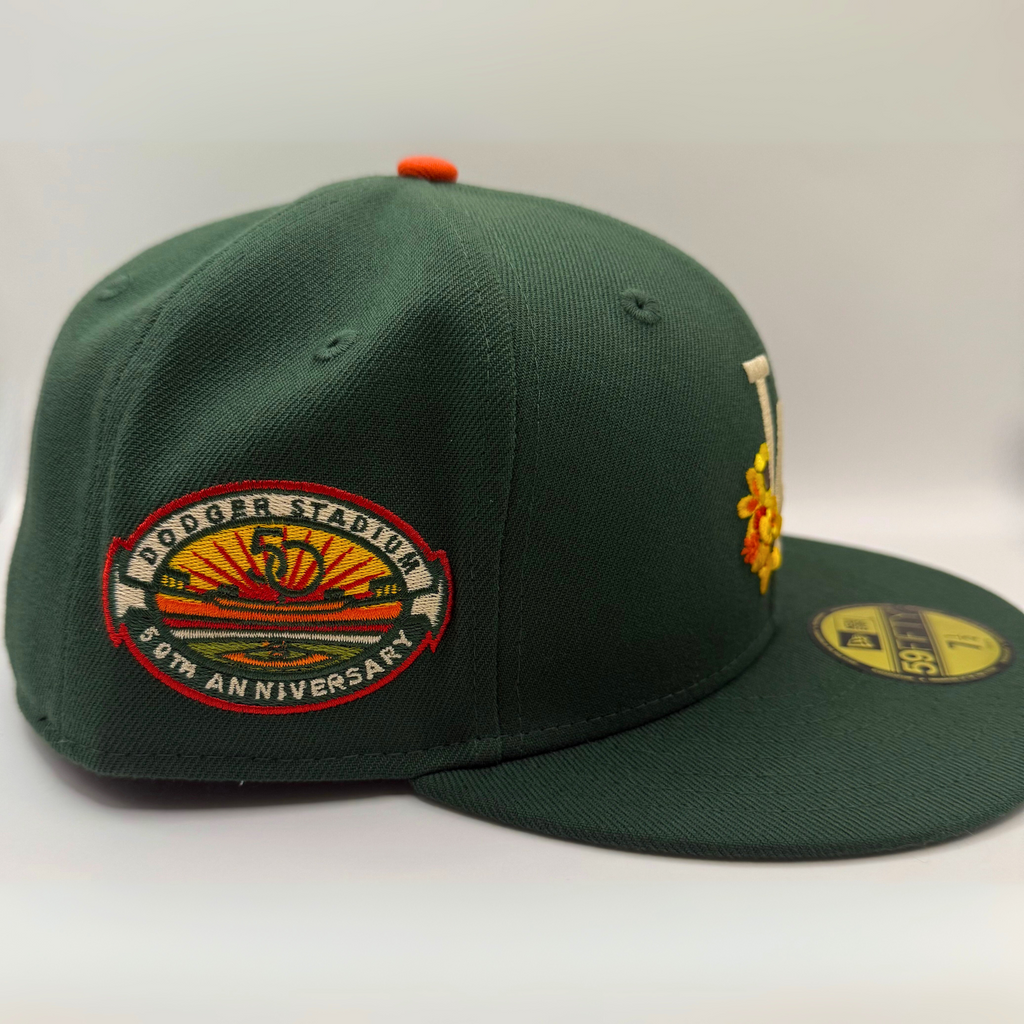 Hat Club LA Los Angeles Dodgers 50th Anniversary Patch Hat