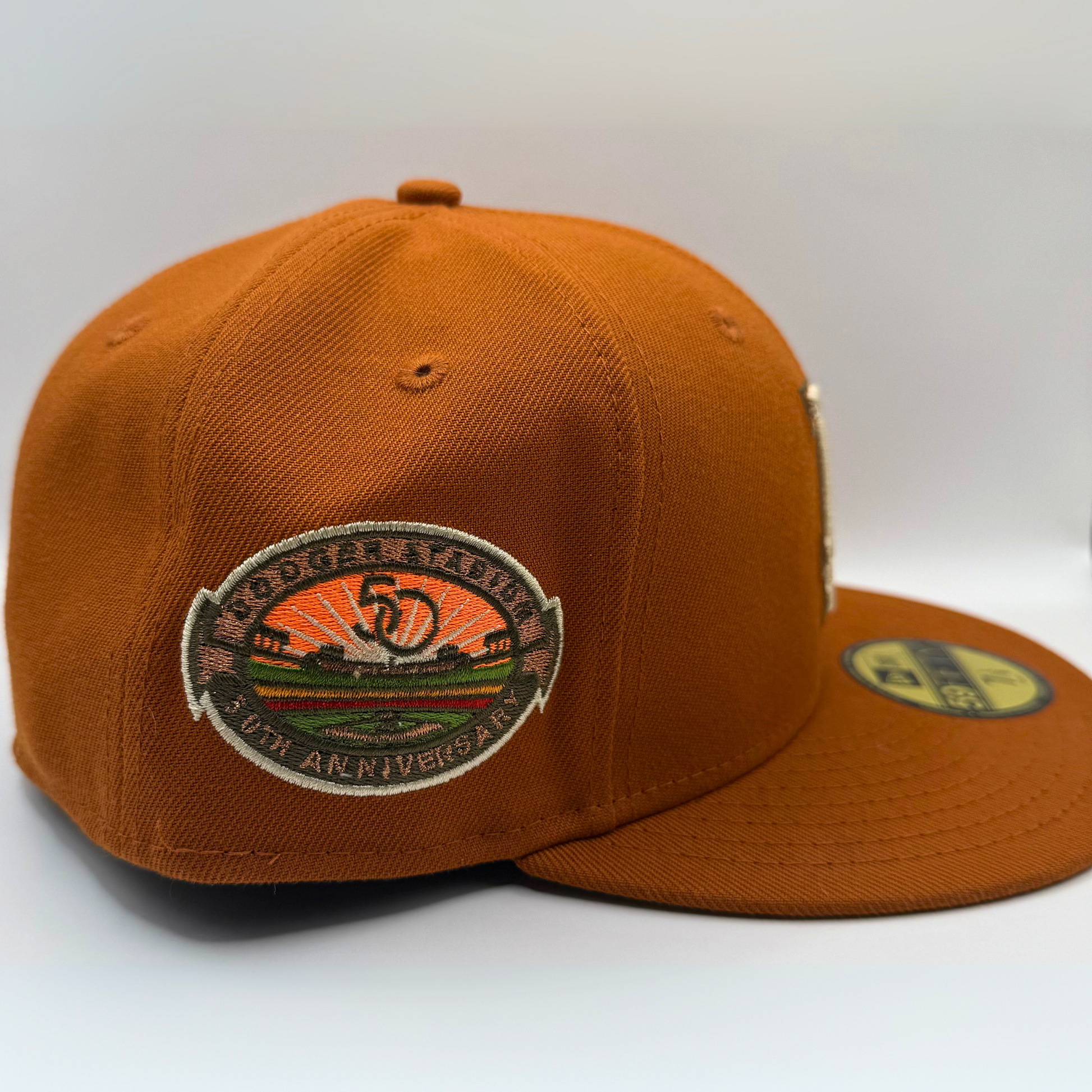 Hat Club Exclusive Los Angeles Dodgers 50th Anniversary Patch Hat