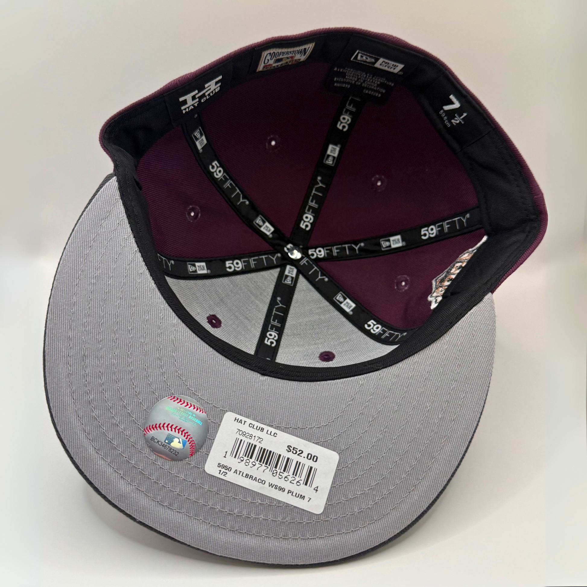 Hat Club LA Atlanta Braves 1999 World Series Patch Hat