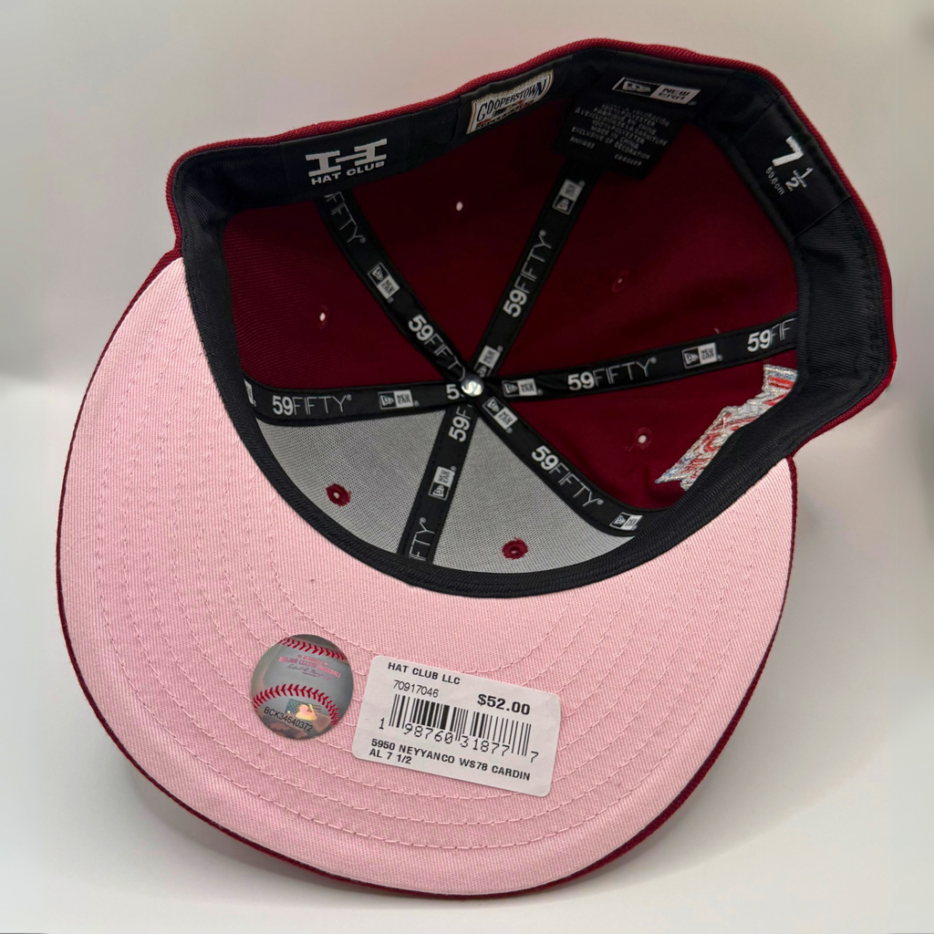 Hat Club Exclusive New York Yankees 75th Anniversary Patch Hat